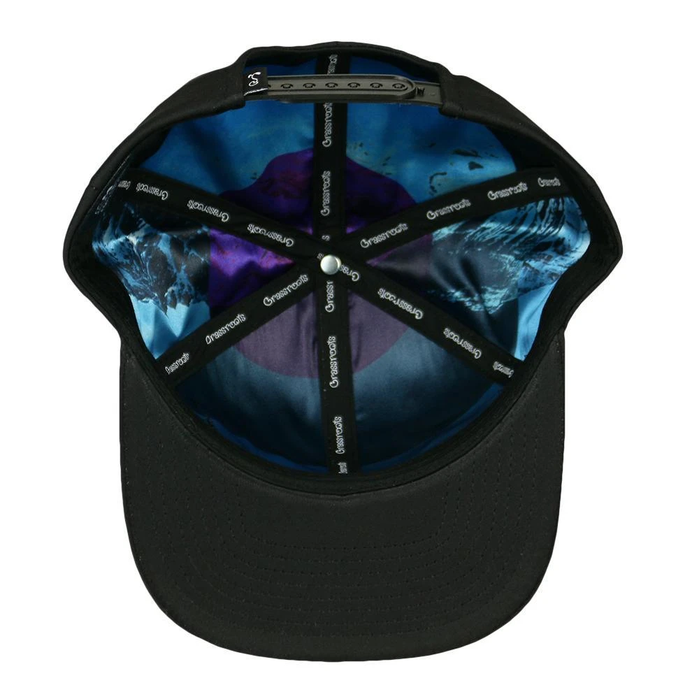 Grassroots California Colorado Bear Black Dri-Bear Snapback Hat New 4 Grassroots California Colorado Bear Black Dri-Bear Snapback Hat New