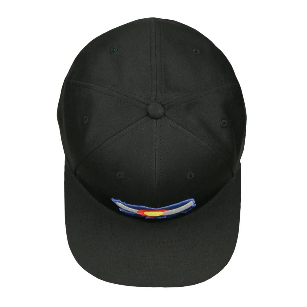 Grassroots California Colorado Bear Black Dri-Bear Snapback Hat New 7 Grassroots California Colorado Bear Black Dri-Bear Snapback Hat New