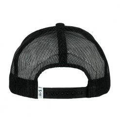 Grassroots California Golfroots Script Black Mesh Snapback Hat