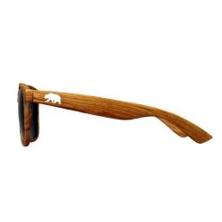 Grassroots California Dark Wood Grain Sunglasses