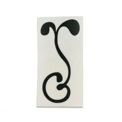 Grassroots California G Sprout 7" Black Kiss Cut Sticker Accessories