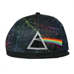 Grassroots California New Pink Floyd Dark Side Of The Moon Black Fitted Hat