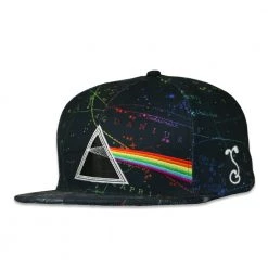 Grassroot Style Shop 40 Grassroots California Pink Floyd Dark Side Of The Moon Black Snapback Hat New