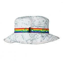 Grassroots California New Pink Floyd Dark Side Of The Moon Reversible Bucket Hat