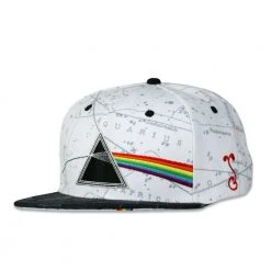 Grassroots California Pink Floyd Dark Side Of The Moon White Snapback Hat
