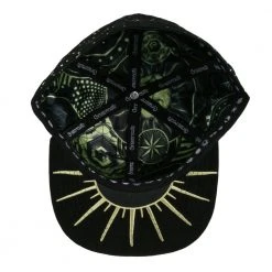 Grassroots California Cosmic Arcana Gold Fitted Hat