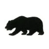 Grassroots California Black Chenille Removable Bear Patch Accessories