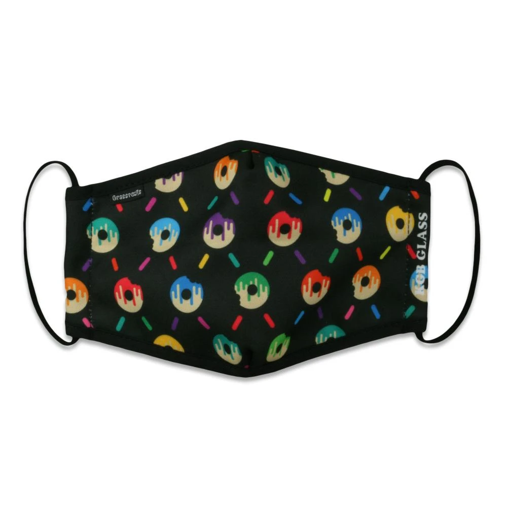 Grassroots California KGB Glass Donut Matrix Facemask 3 Grassroots California KGB Glass Donut Matrix Facemask