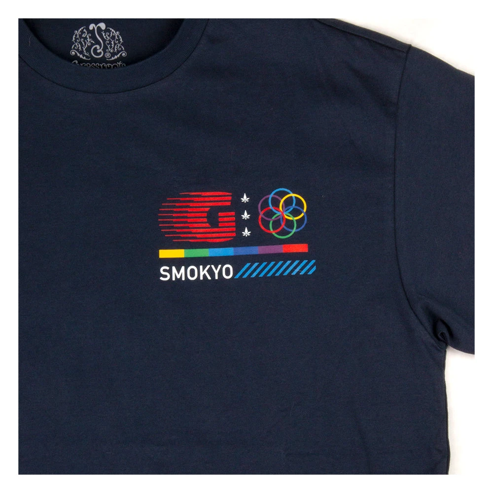 Grassroots California Smokyo 2021 Navy T Shirt Men 5 Grassroots California Smokyo 2021 Navy T Shirt Men