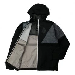 Grassroots California Ben Ridgway Mystic Riddle Black Windbreaker Jacket
