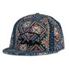 Grassroots California Removable Bear Elevation Blue Fitted Hat