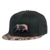 Grassroots California Removable Bear Spectral Gray Fitted Hat Hats