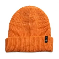 Grassroots California Hats Peach Simple Cuff Beanie