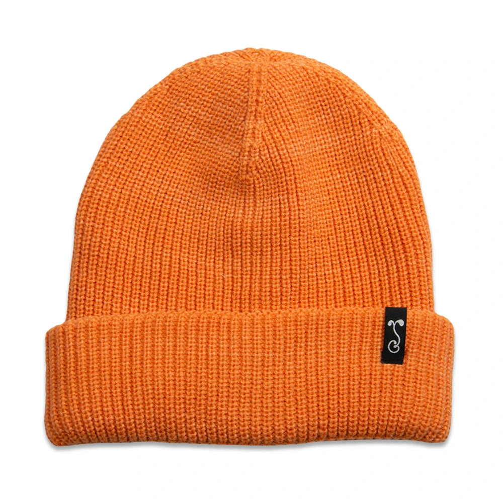 Grassroots California Hats Peach Simple Cuff Beanie 3 Grassroots California Hats Peach Simple Cuff Beanie