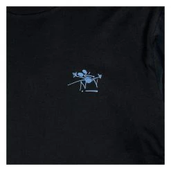 Grassroots California Stanley Mouse Spirit Traveler Tie Dye Black Long Sleeve T Shirt New