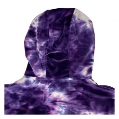 Grassroots California Royal Roots Purple Dye Velour Womens Pullover Hoodie