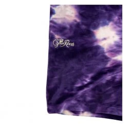 Grassroots California Royal Roots Purple Dye Velour Mens Shorts
