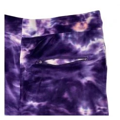 Grassroots California Royal Roots Purple Dye Velour Mens Shorts