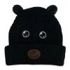 Grassroots California Black Bear Head Kids Beanie Hats