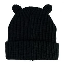 Grassroots California Black Bear Head Kids Beanie Hats