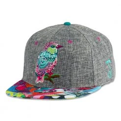 Grassroots California Ellie Paisley X Whitney Holbourn Eternal Sunshine Bird Gray Fitted Hat