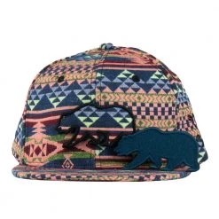 Grassroots California Removable Bear Spectral Allover Kids Snapback Hat