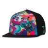 Grassroots California Ellie Paisley X Whitney Holbourn Eternal Sunshine Black Fitted Hat Hats