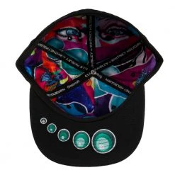 Grassroots California Ellie Paisley X Whitney Holbourn Eternal Sunshine Black Fitted Hat Hats