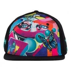 Grassroots California Ellie Paisley X Whitney Holbourn Eternal Sunshine Black Fitted Hat Hats
