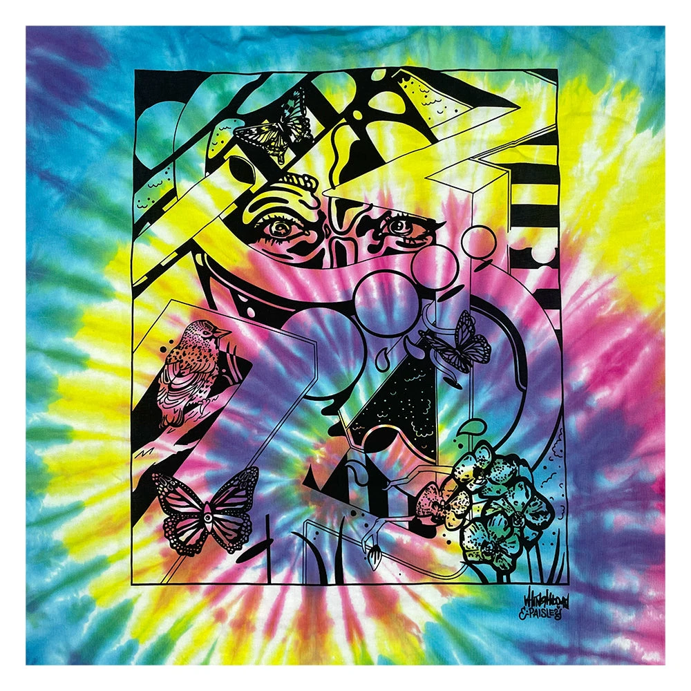 Grassroots California Ellie Paisley X Whitney Holbourn Eternal Sunshine Rainbow Dye T Shirt Men 7 Grassroots California Ellie Paisley X Whitney Holbourn Eternal Sunshine Rainbow Dye T Shirt Men