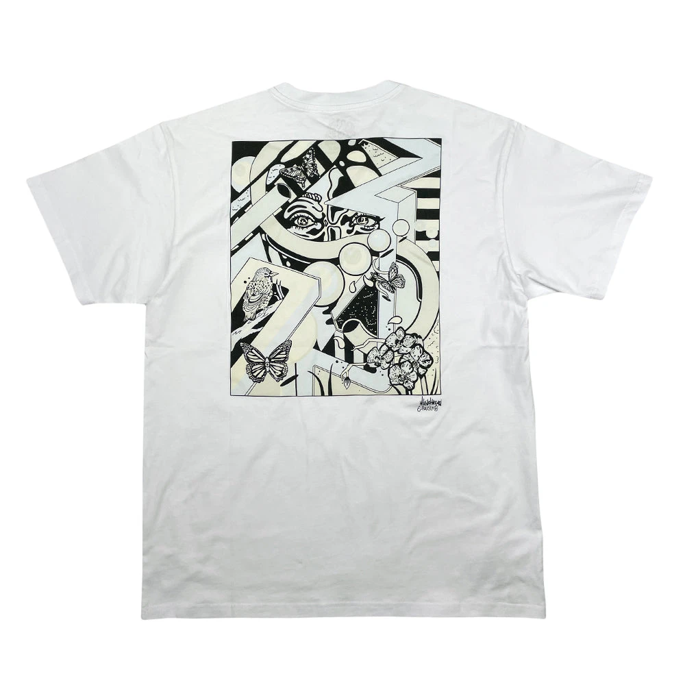 Grassroots California Ellie Paisley X Whitney Holbourn Eternal Sunshine UV White T Shirt 4 Grassroots California Ellie Paisley X Whitney Holbourn Eternal Sunshine UV White T Shirt