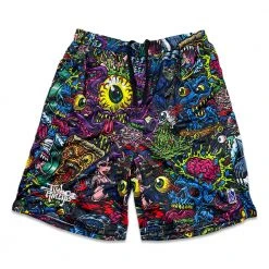 Grassroots California Jimbo Phillips Montage Mesh Shorts