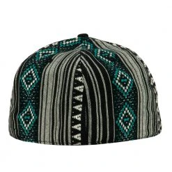 Grassroots California Chris Dyer El Necio Teal Pattern Fitted Hat Hats