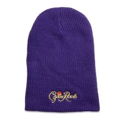 Grassroots California Hats Royal Roots Purple Slouch Beanie