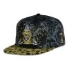 Grassroots California Celestial Serpent V2 Black Fitted Hat