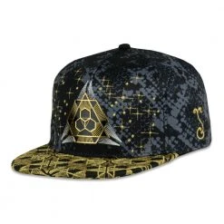 Grassroots California Celestial Serpent V2 Black Fitted Hat