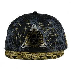 Grassroots California Celestial Serpent V2 Black Fitted Hat