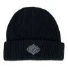 Grassroots California Hats Sedona Black Cuff Beanie