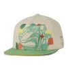 Grassroots California Bombearclat Natural Fitted Hat