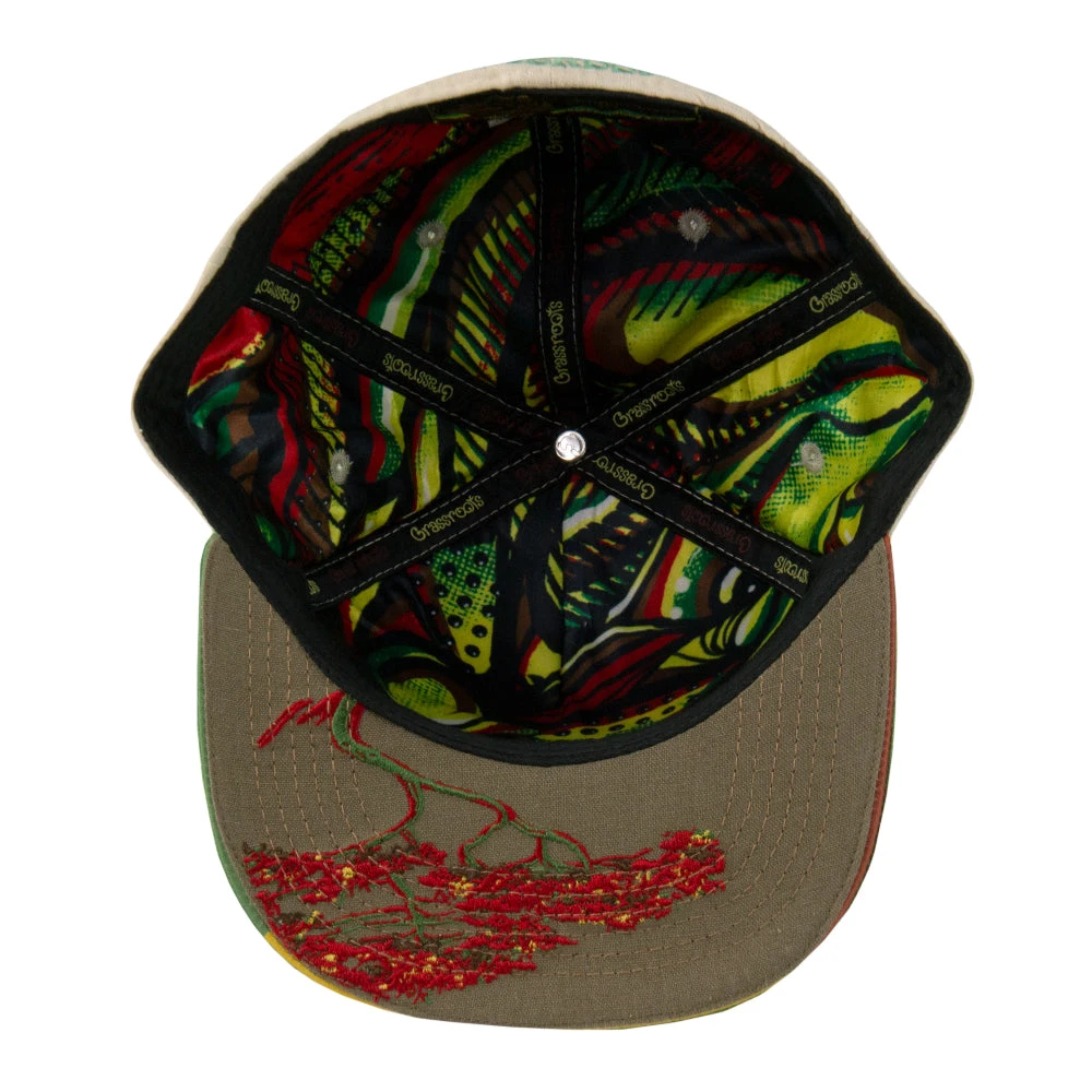 Grassroots California Bombearclat Natural Fitted Hat 4 Grassroots California Bombearclat Natural Fitted Hat