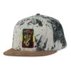 Grassroots California Bombearclat Marble Dye Black Snapback Hat Hats 1 Grassroots California Bombearclat Marble Dye Black Snapback Hat Hats