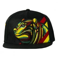 Grassroots California Hats Bombearclat Black Fitted Hat