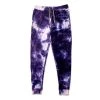 Grassroots California Royal Roots Purple Dye Velour Mens Joggers