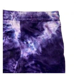 Grassroots California Royal Roots Purple Dye Velour Womens Bell Bottoms