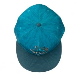 Grassroots California Hats Vincent Gordon Chron Jose Teal Fitted Hat