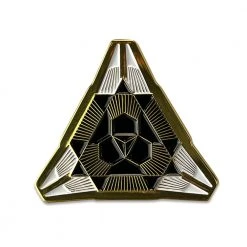 Grassroots California New Celestial Serpent Gold Pin