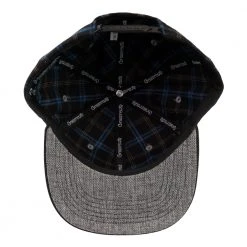 Grassroots California Bear Collection Blue Flannel Snapback Hat Hats