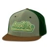 Grassroots California Mountain Division Mammoth Green Corduroy Strapback Hat