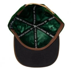 Grassroots California Mountain Division Mammoth Green Corduroy Strapback Hat
