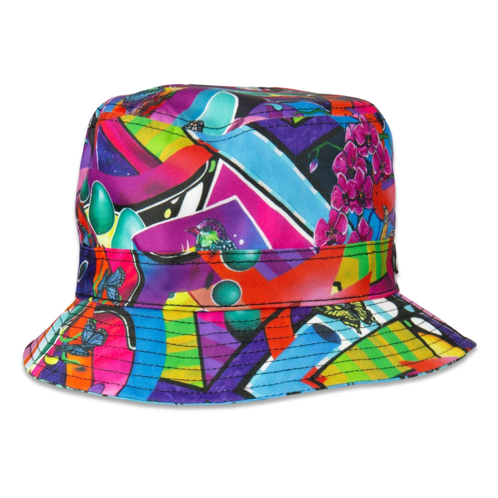 Grassroots California Ellie Paisley X Whitney Holbourn Eternal Sunshine Reversible Bucket Hat Hats 3 Grassroots California Ellie Paisley X Whitney Holbourn Eternal Sunshine Reversible Bucket Hat Hats